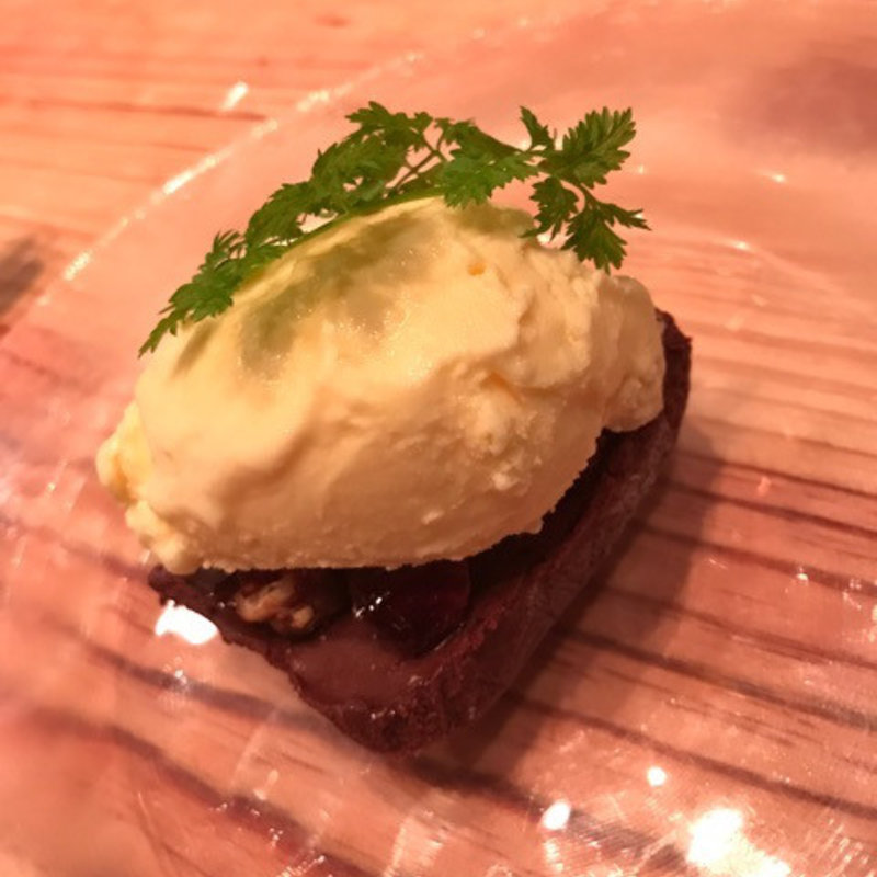 バニラアイスとショコラ(ビストロ ミヤマス （Bistro ミヤマス）)