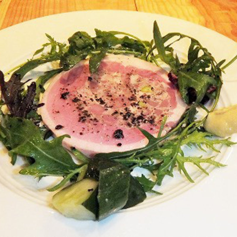 京鴨とフォアグラと茸のガランティーヌ(ビストロ ミヤマス （Bistro ミヤマス）)