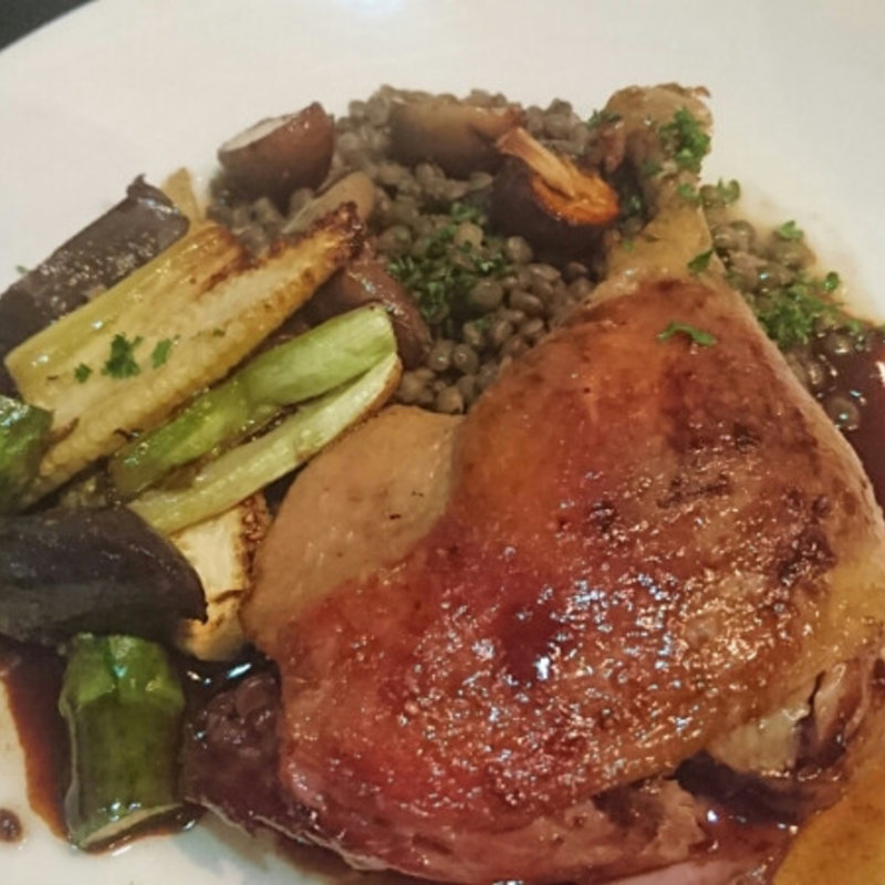 白エビのガーリックソテー(ビストロ ル・プラ)