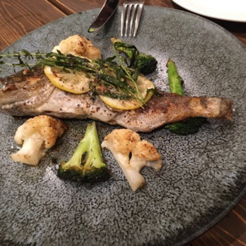 本日のお魚料理～カサゴのソテー(bistro-yagishowten)