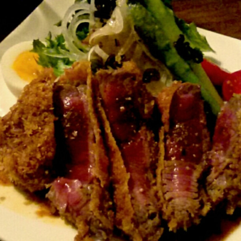 ビーフカツ(ビストロ ブルータス)