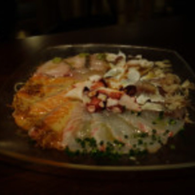 海の幸のカルパッチョ(びすとろUOKIN 吉祥寺店)