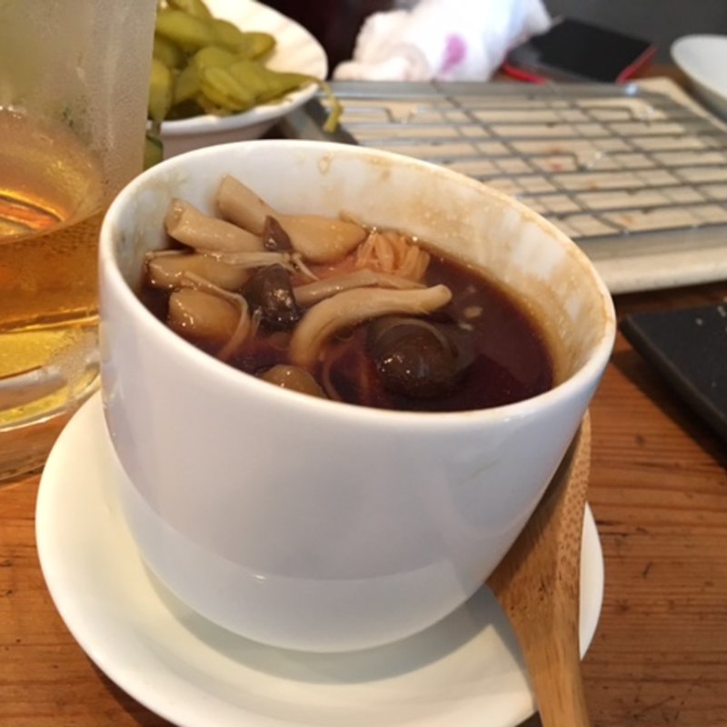 フォアグラの茶碗蒸し(ビストロガブリ 野毛店)