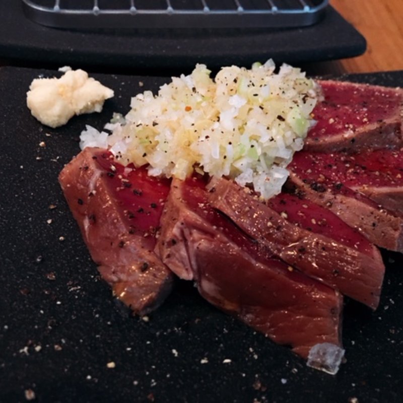 炙りパッチョ(ビストロガブリ 野毛店)