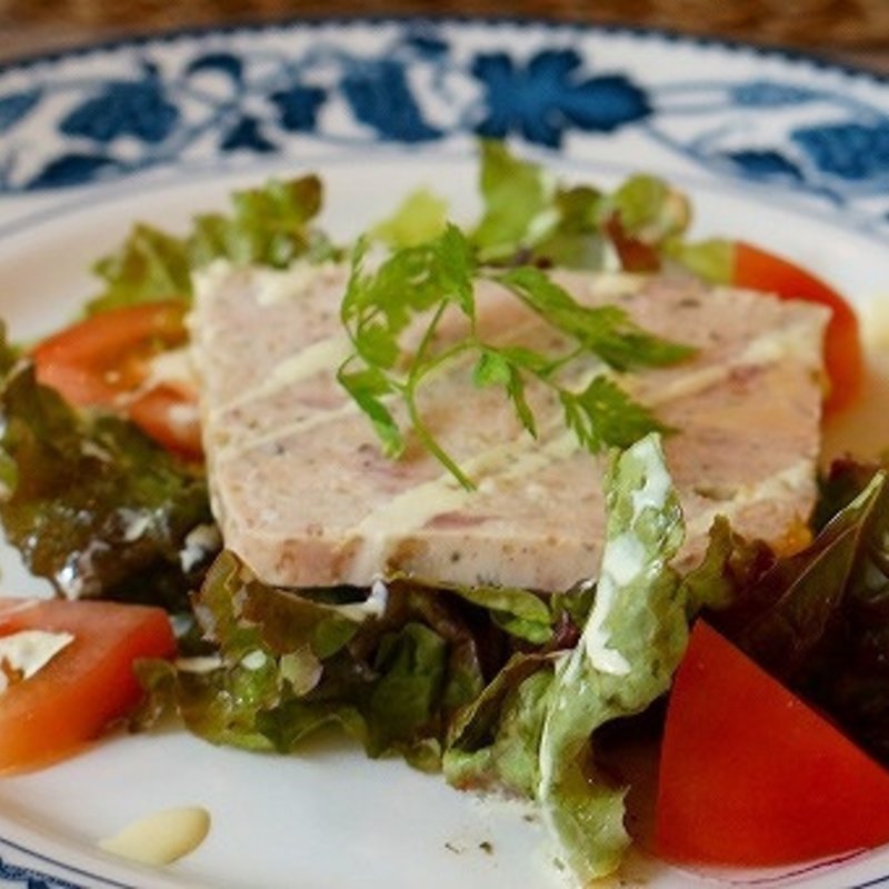 フォアグラ入りのパテ(ビストロゼブラ)