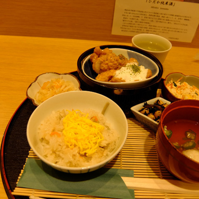 ちきん南蛮定食(ひだか )