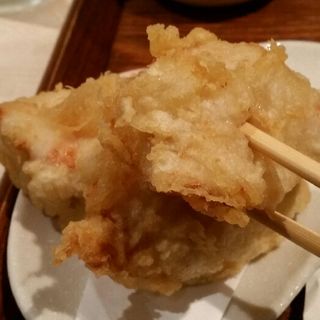 朝挽き鶏の天ぷら(ひだりうま )