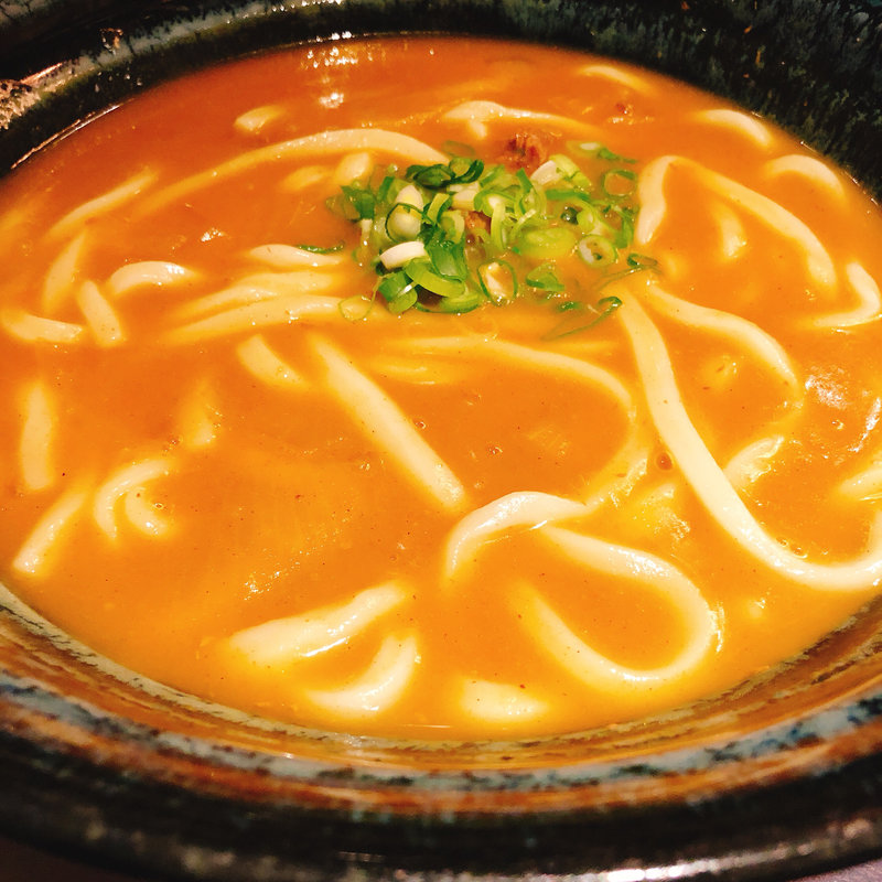 カレーのおうどん(つるとんたん　六本木店)