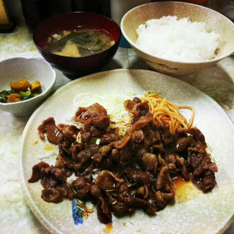 豚焼肉定食(ピッコロ)