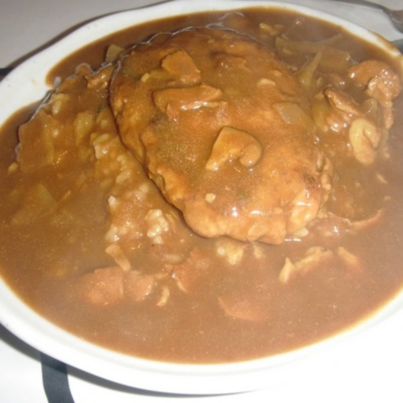 ハンバーグカレー(ピッチャーゴロ )