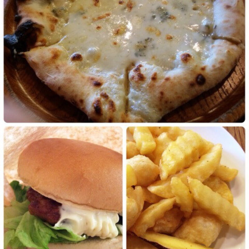 ゴルゴンゾーラのピザ(ピッツァなお )