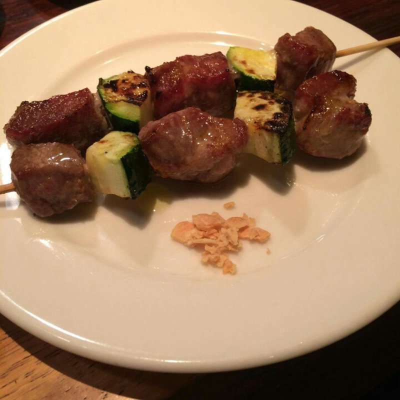 イベリコ豚の串(ひっとべ )