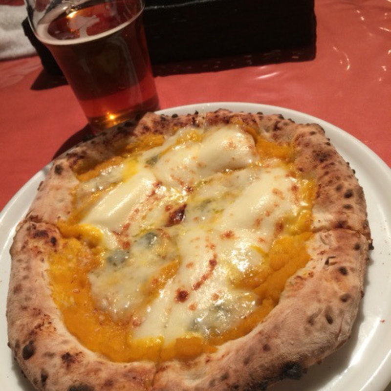 かぼちゃクリームとゴルゴンゾーラ(ビッレリア バブルクラフト （BIRRERIA BUBBLE CRAFT）)