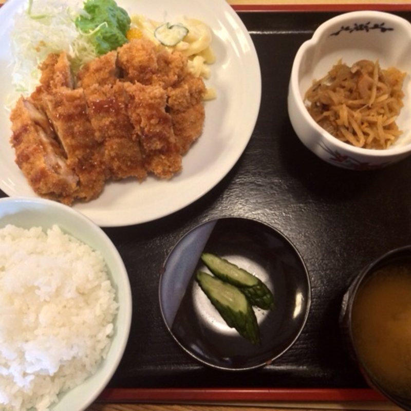 チキンカツ定食(ひのき亭 )