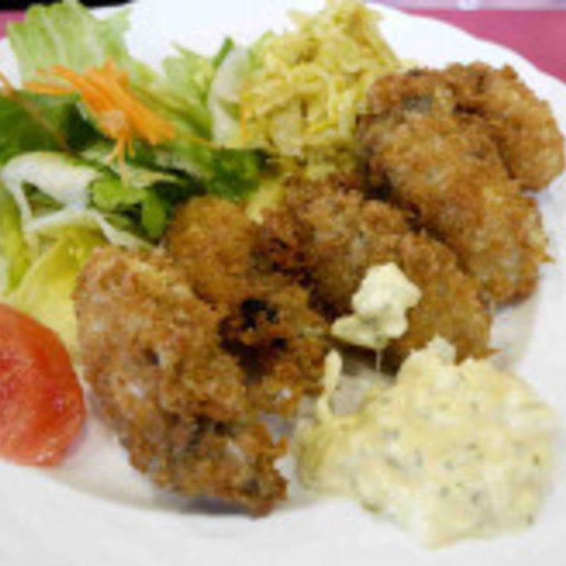 カキフライランチ(ビフテキ スケロク )