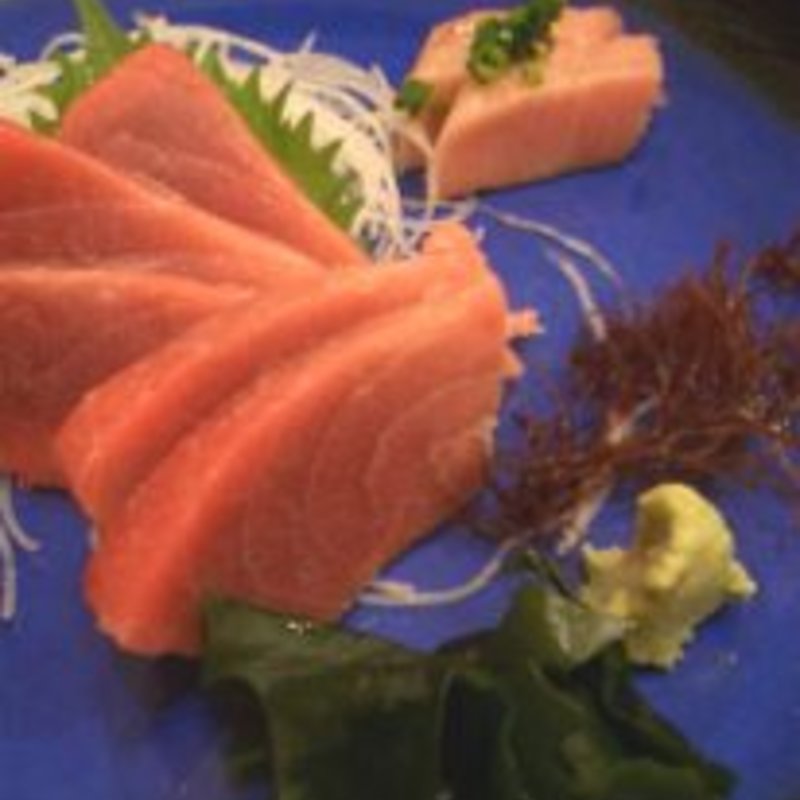 中トロ刺身(ひょうたん寿司)