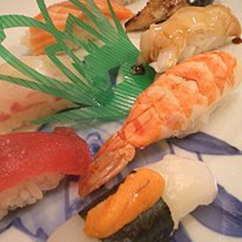 花定食、あら汁付(ひょうたん寿司)