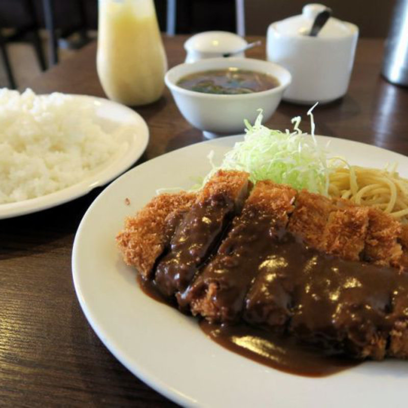 トンカツ定食（中ライス）(ひらおか)