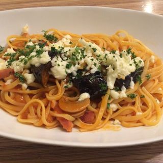 ランチ(ヒラタパスタ)