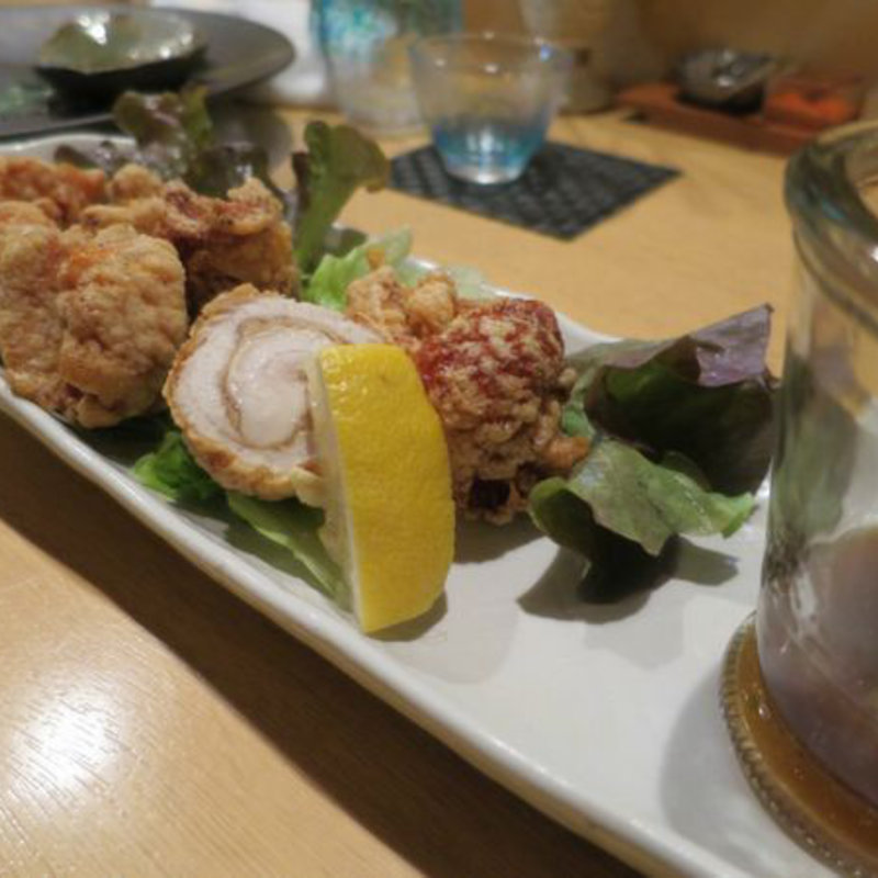 とりトロから揚げゆずコショー(炭火焼ひろひろ)