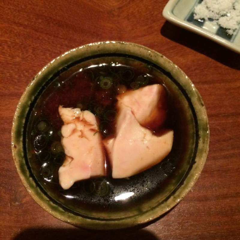 しまあじお造り肝醤油(びんびや)