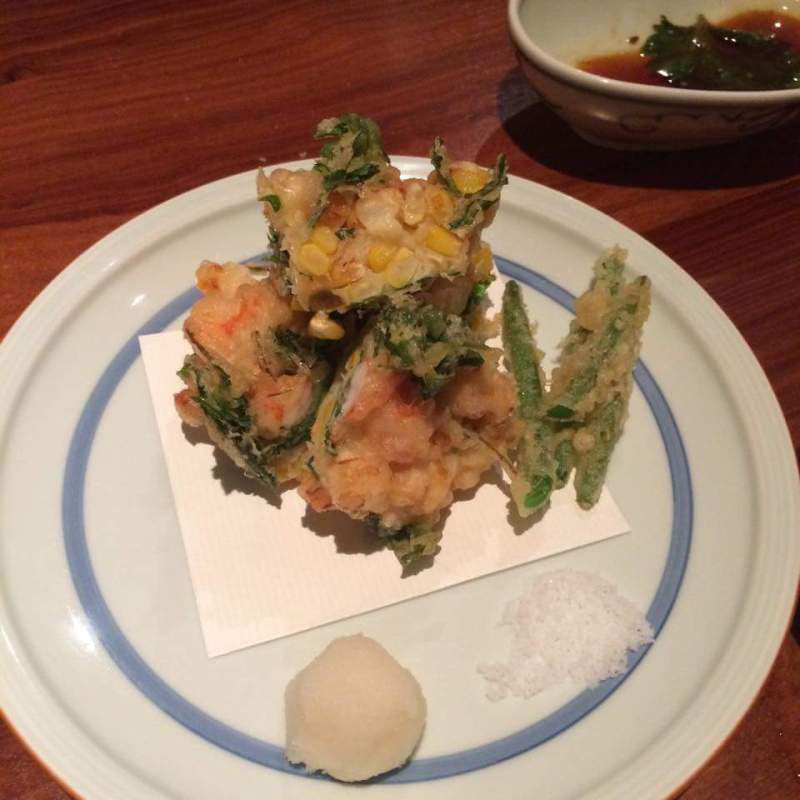 とつもろこしのかきあげ(びんびや)