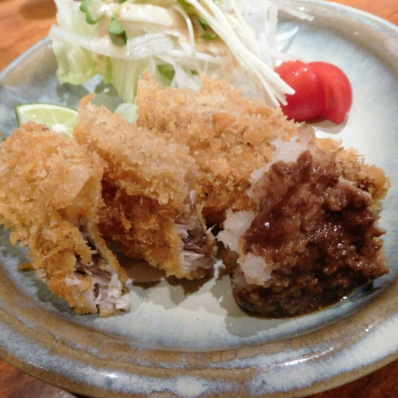 秋刀魚のフライ(びんびや)