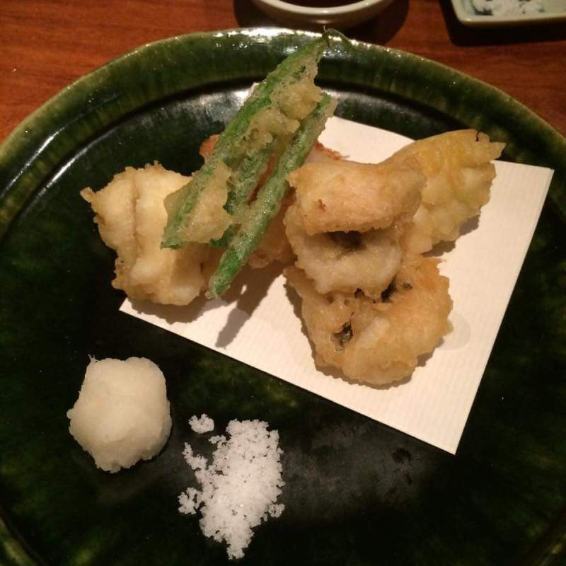 鱧天ぷら(びんびや)