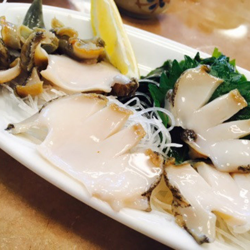 アワビのお刺身(びんび家 （びんびや）)