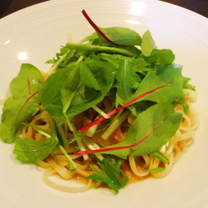 和風パスタ(ブーブル beau bleu)