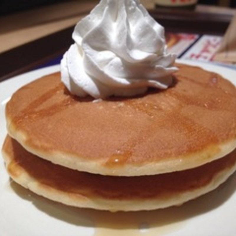 パンケーキ　シロップ&ホイップ　(ウェンディーズ・ファーストキッチン 用賀店)