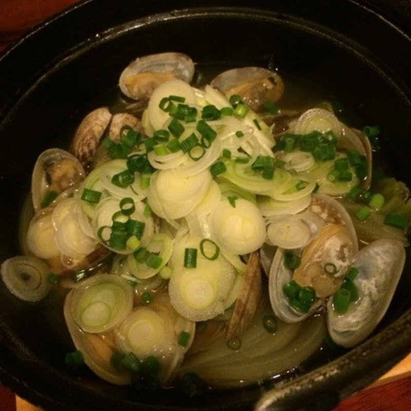 あさりの酒蒸し(ふぁみりい )