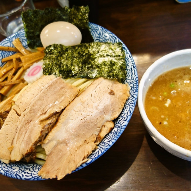 特製つけめん（濃厚豚骨魚介）（中盛300g）(ふえ木)