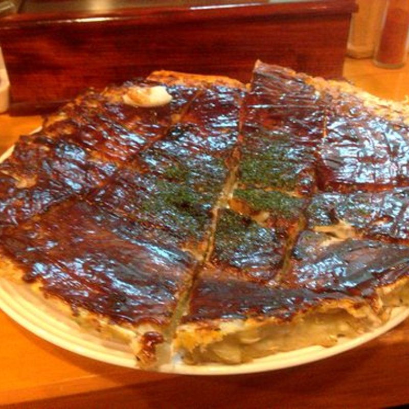 イカ玉＋大盛(ふきや 九大病院前店)