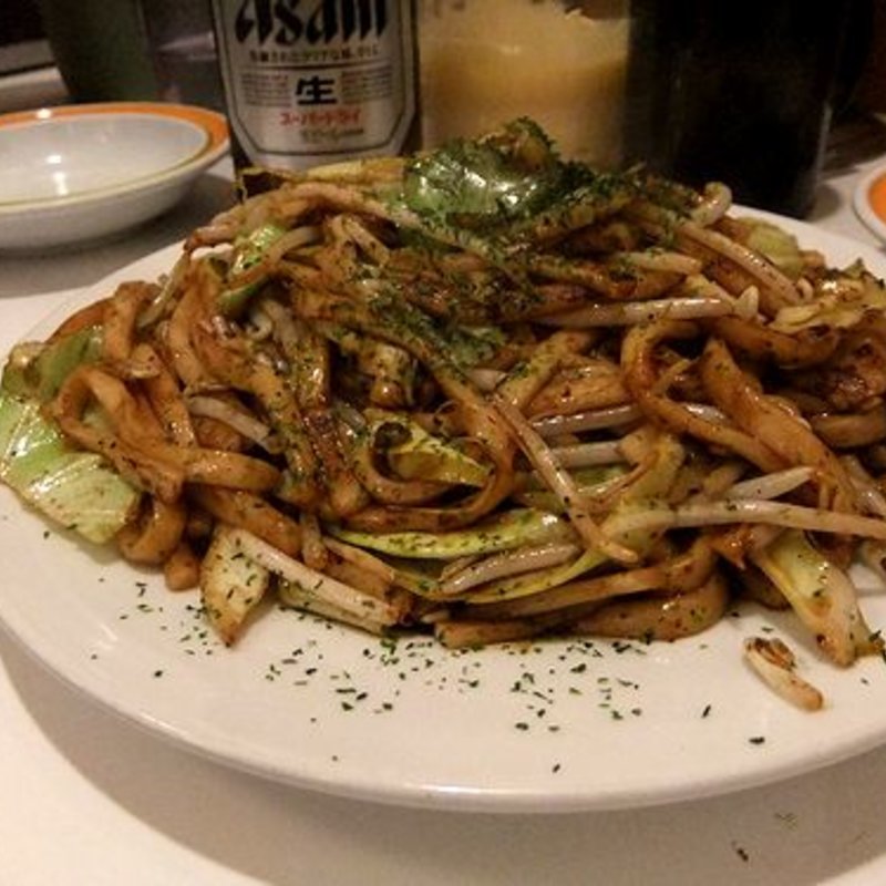 焼うどん(お好み焼 ふきや 博多店)