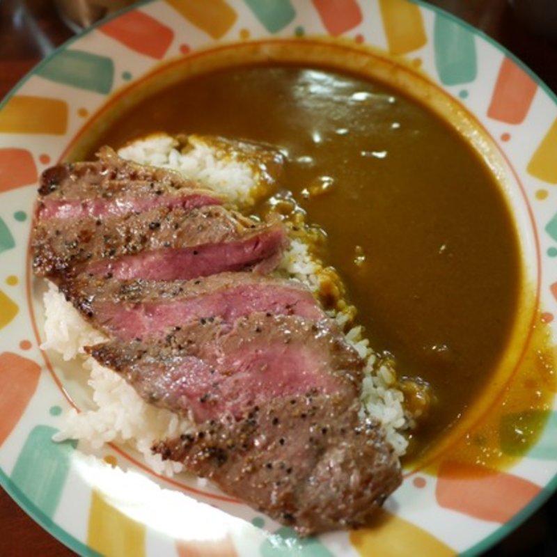 ステーキカレー(ふくてい 有楽町本店)