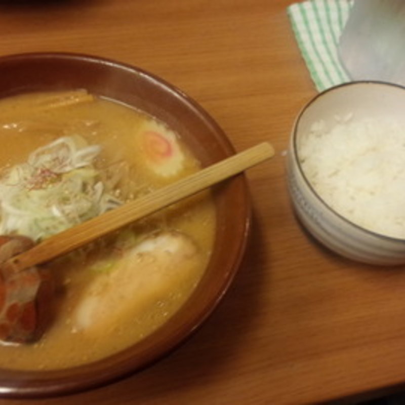味噌ラーメン(ふくろう )