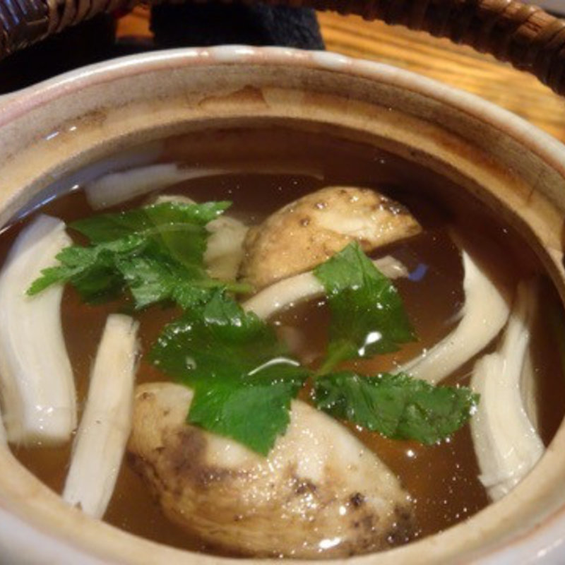 松茸の土瓶蒸し(ふく膳 )