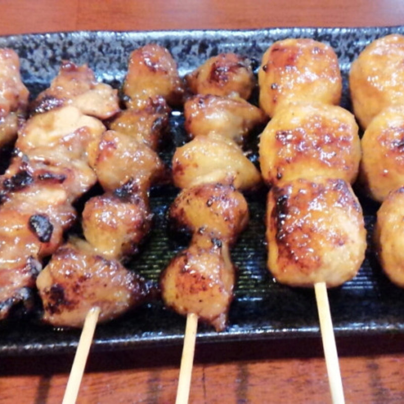 せせり、ぼんじり、つくね(ふじしょくどう )