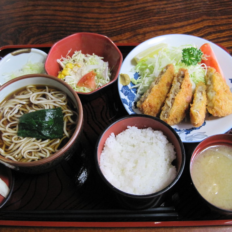 フライの定食(ふじ竹 （ふじたけ）)