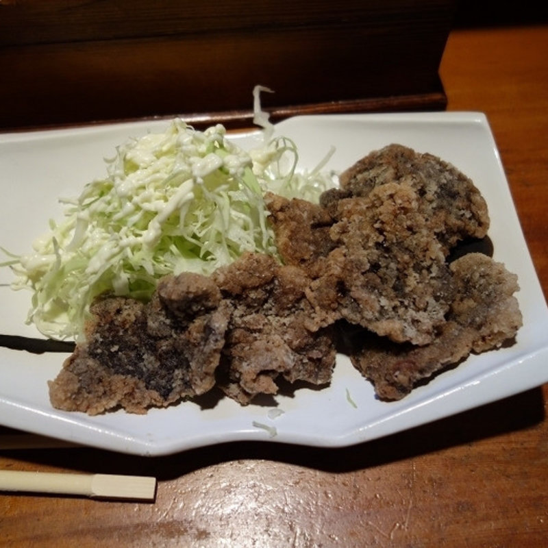 クジラの立田揚げ(味の蔵ふたご)