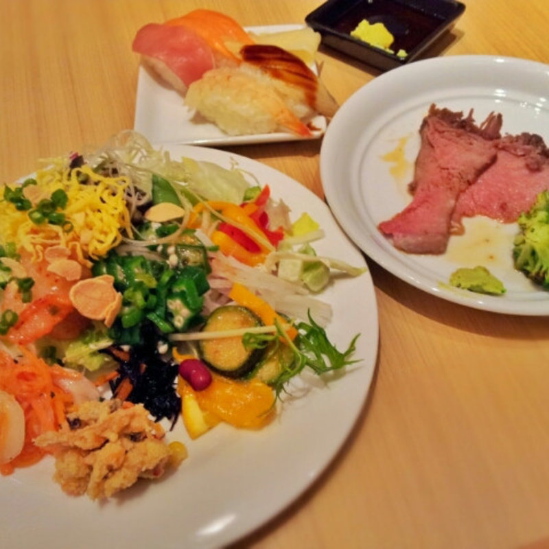 平日ランチビュッフェ(ブッフェフォールームス　入間アウトレットパーク)