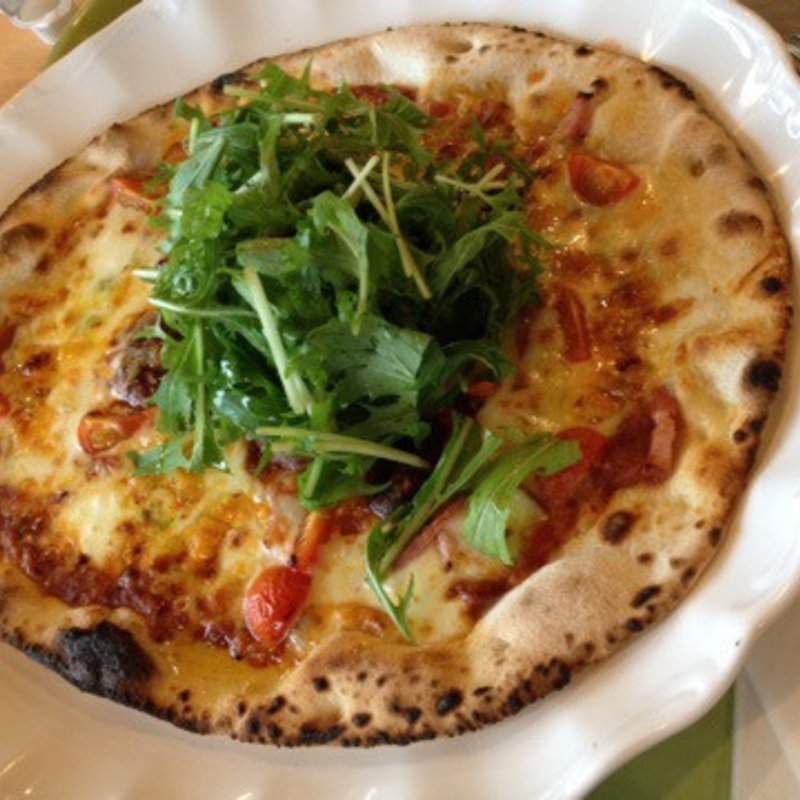 花豆のピザ(ブナブナ)