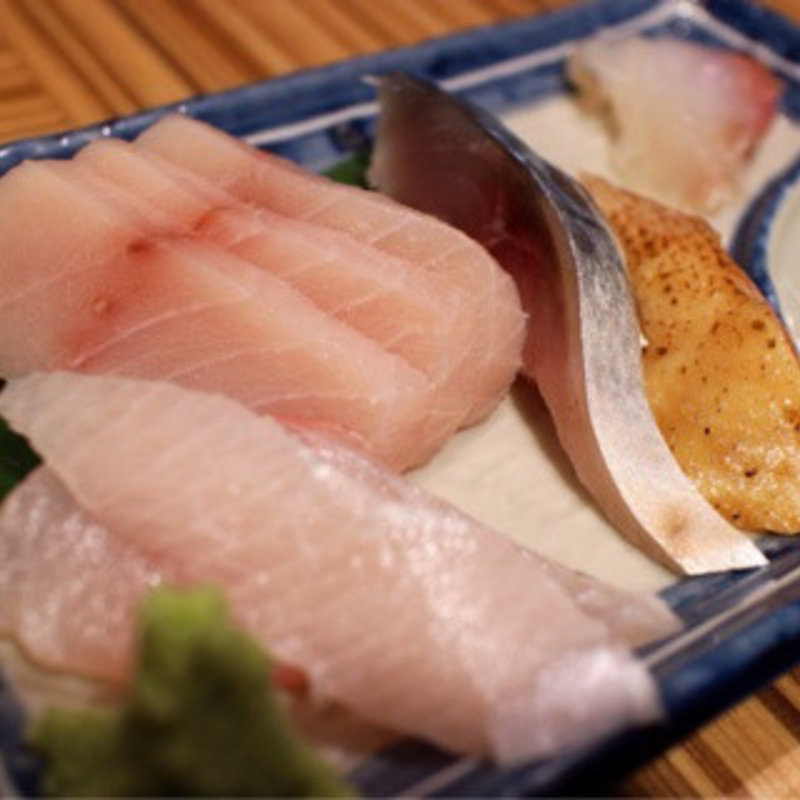 刺身三点盛り(ふぶき)