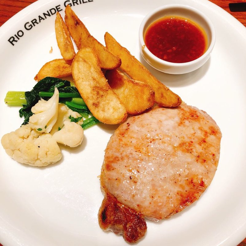 豚肩ロースステーキ(リオグランデグリル 六本木)