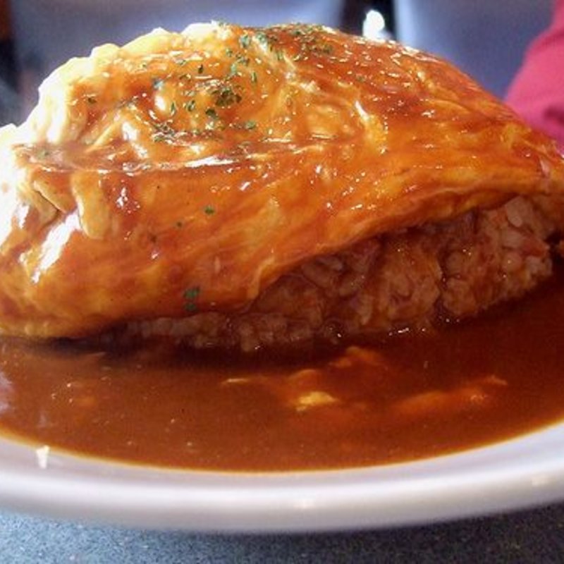 オムレツライスB　レギュラー(カフェ ブラジレイロ)