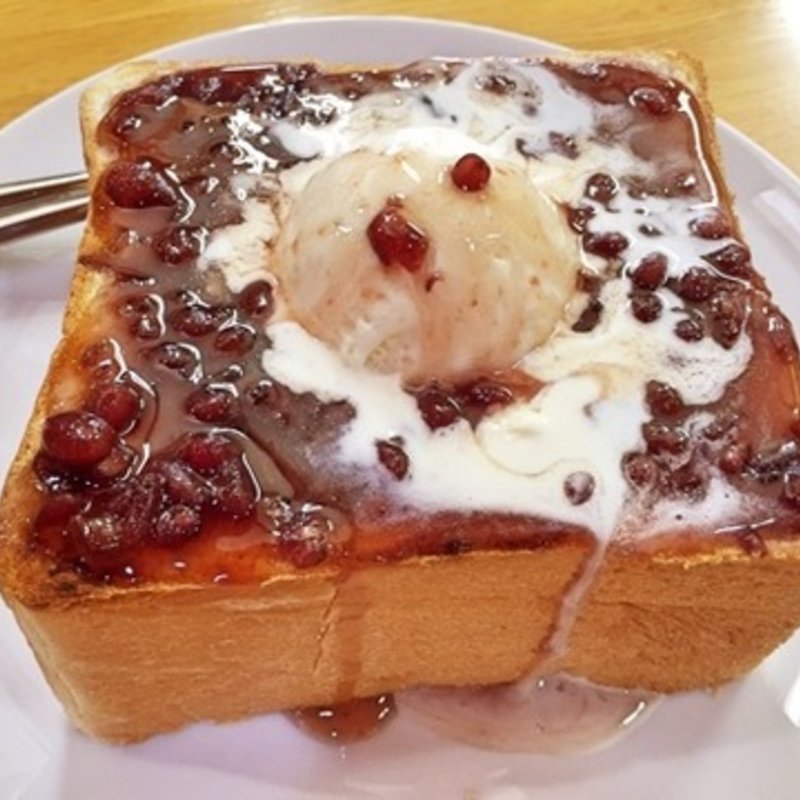 おぐらトースト(プラスわん)