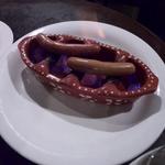 ソーセージ直火焼き