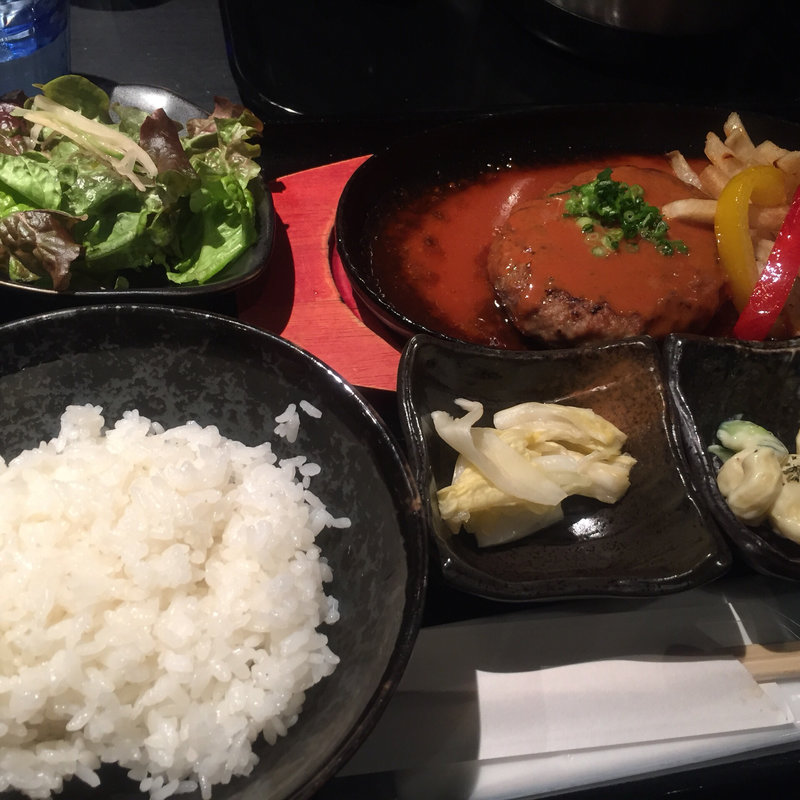 ランチハンバーグ(六本木 うさぎや )