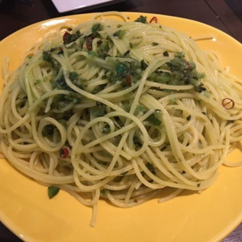 しそ入りペペロンチーノ(プリマヴェーラ)